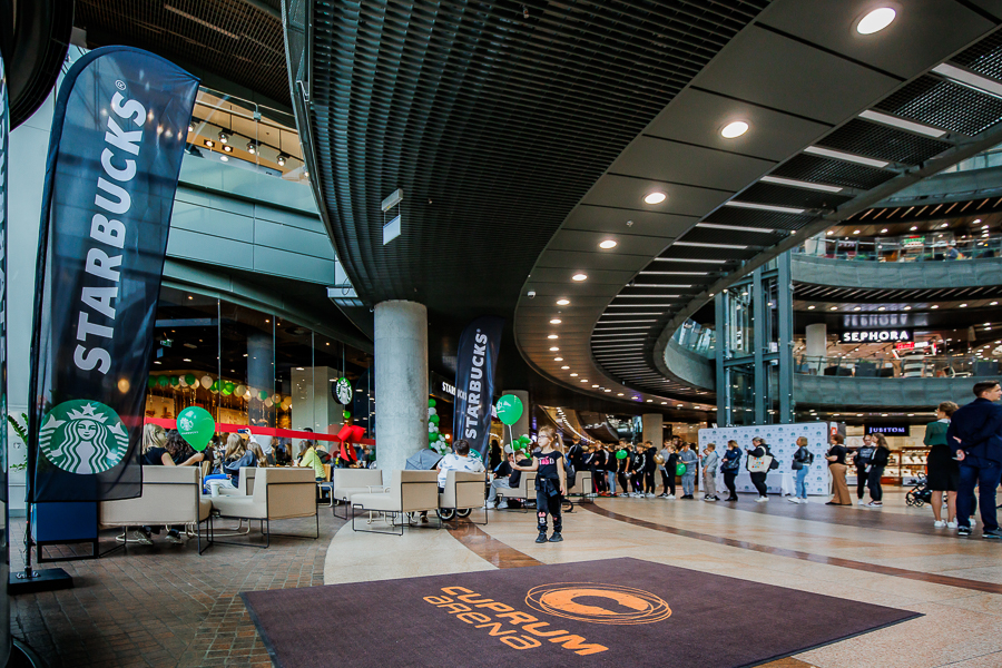 Wielkie Otwarcie Starbucks wydarzenie w Cuprum Arena ∙ Galeria Handlowa ...